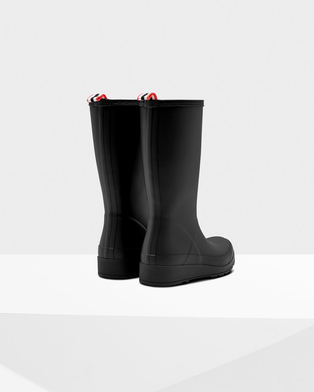 Hunter Mujer Original Tall Rain - Play Botas Negras - 306-UDVRYB